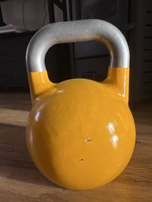 Kettlebell amarelo