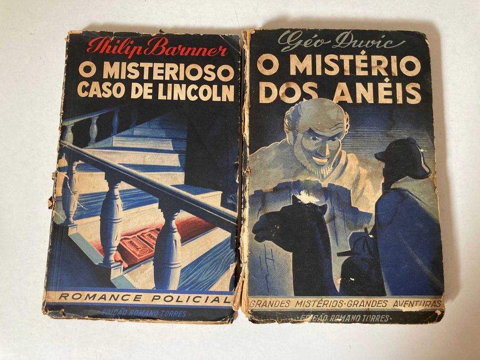 2 Livros (O Mistério dos Anéis + O Misterioso Caso de Lincoln)