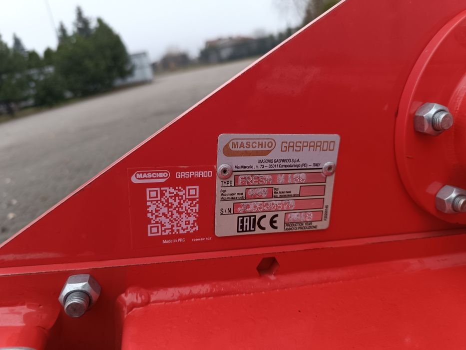 Glebogryzarka, brona wirowa, Maschio Gaspardo U190, 1.9m szerokości