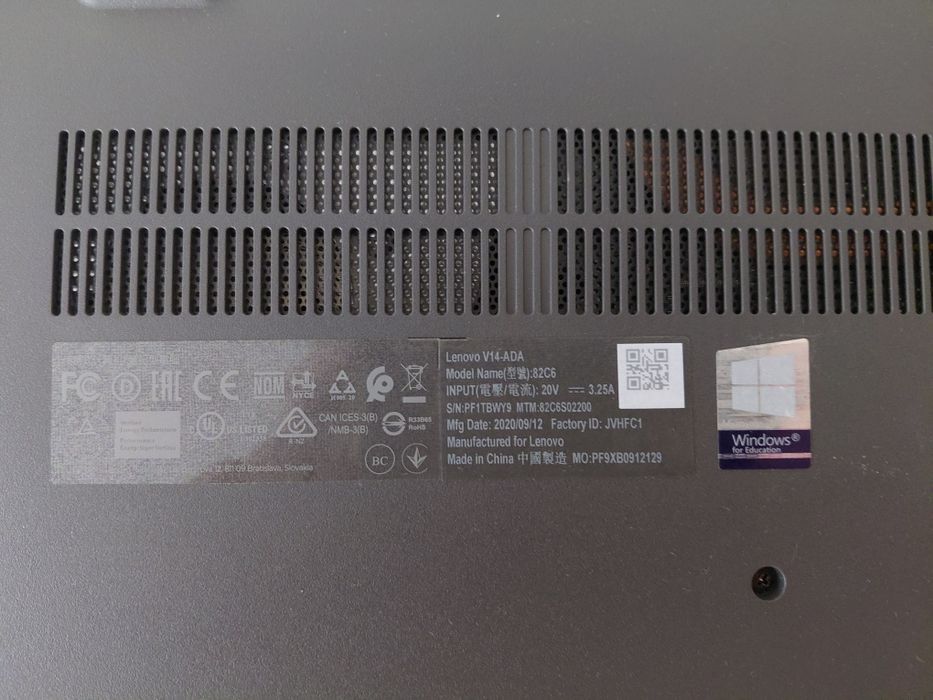 Lenovo V14 ADA | 8GB ram | SSD NVME 256GB