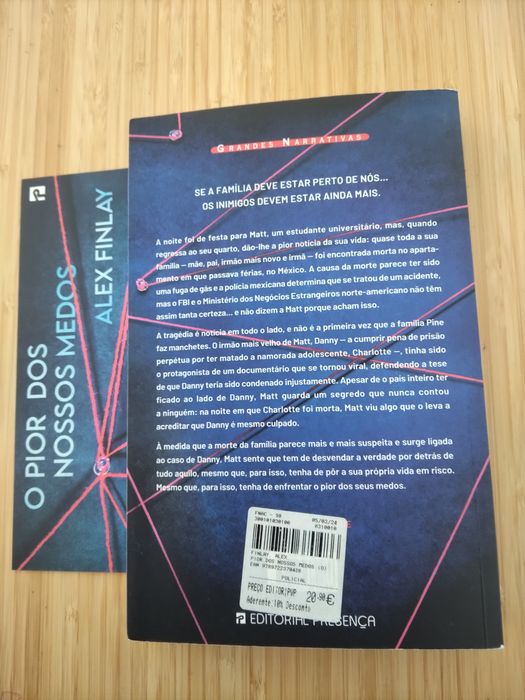 O Pior dos Nossos Medos de Alex Finlay