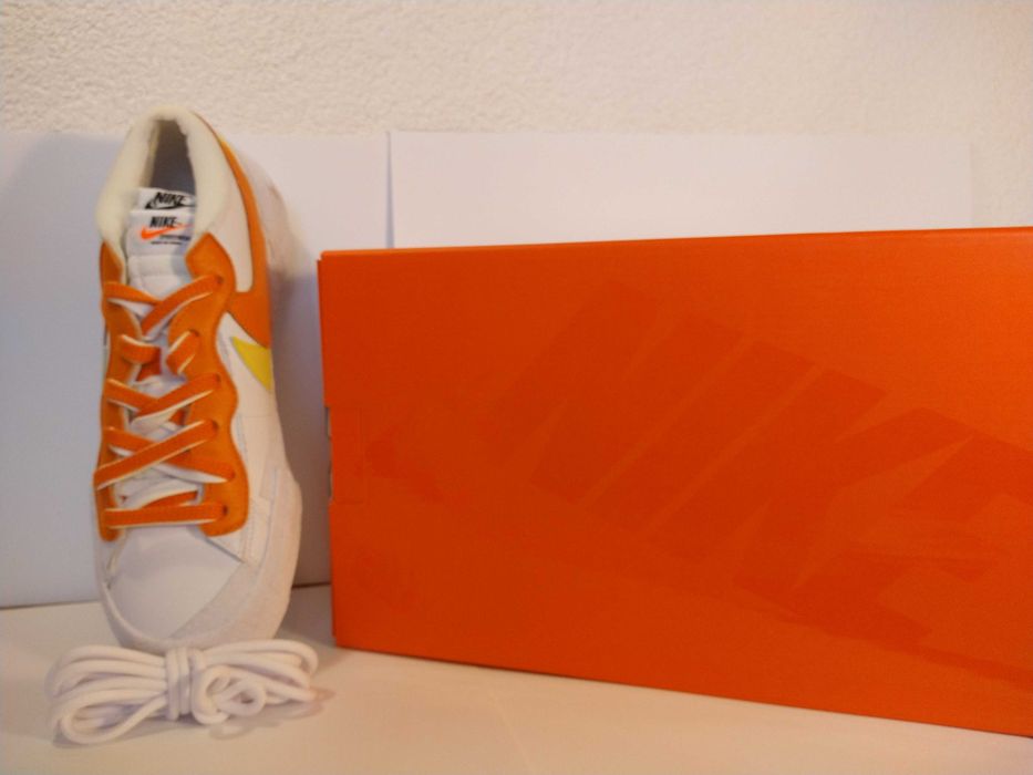 Nike Blazer Low x sacai Magma Orange (2021) 44