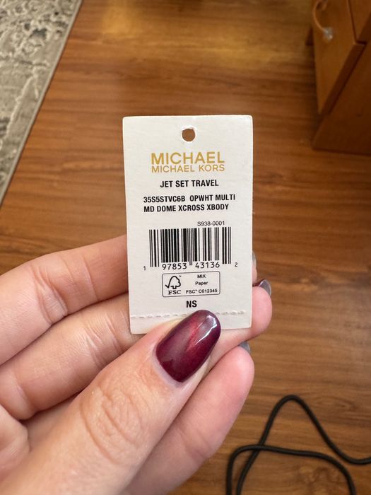 Сумка Michael Kors Jet Set Travel Medium Dome Crossbody Bag