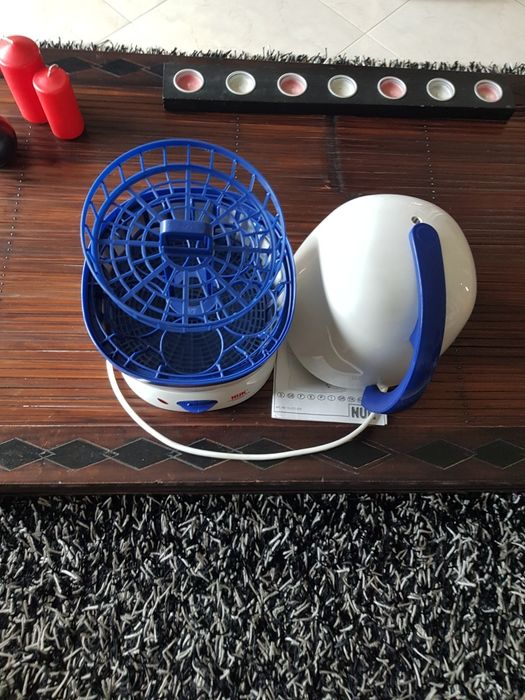 Esterlizador chuchas e biberões mais aquecedor biberões