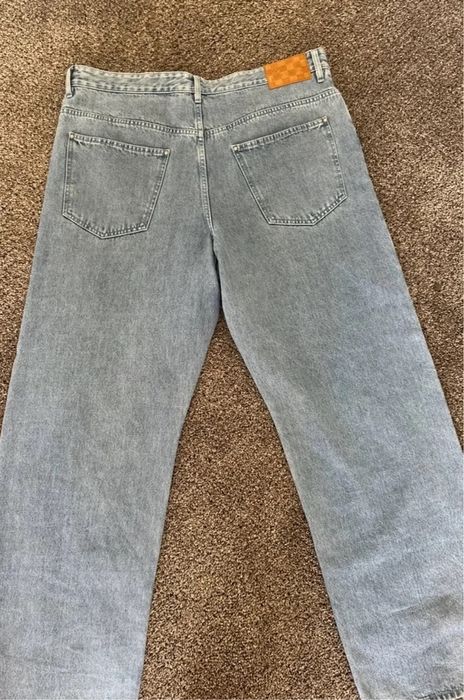 Calças Jeans Louis Vuitton Denim LV skate com fatura