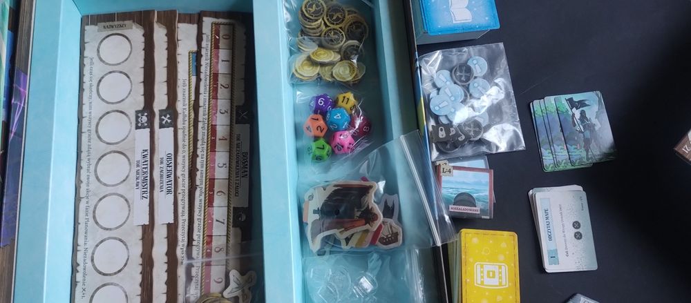 Zapomniane morza - gra planszowa