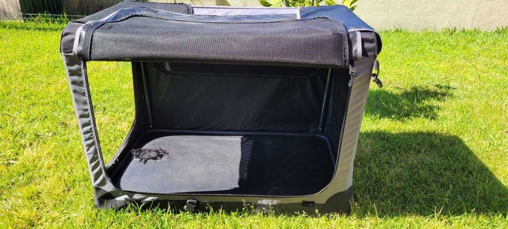 Transportadora Dobrável TK-Pet XL em Alumínio + Estrutura Modular | Até 34 kg