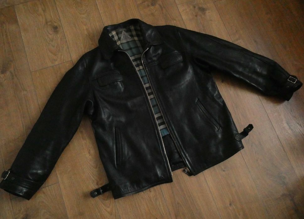 Kurtka skórzana męska AERO skóra PILOTKA biker LEATHER  M/L