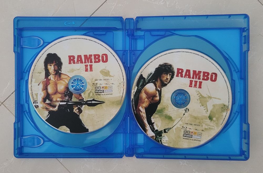 Coletânea Rambo Bluray