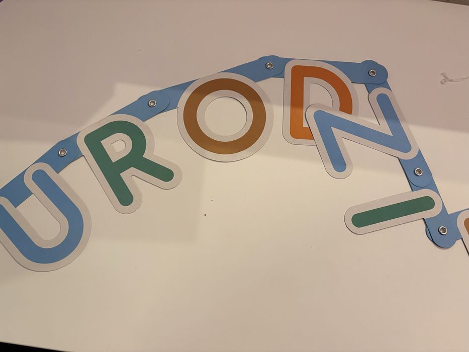Girlanda moje 1 urodziny roczek torebki na prezent