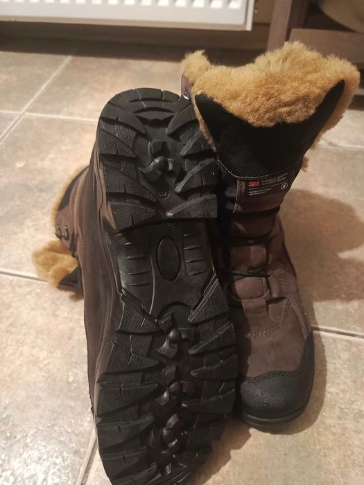 Buty skórzane zimowe ,,paragon 02,2026,, hanzel, mniej niż 1/2 ceny