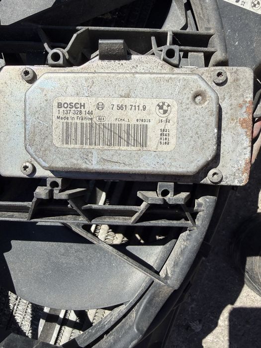 Conjunto Radiador + Intercooler + Ventoinha BMW Série 1 (E87/E81) e Série 3 (E90)