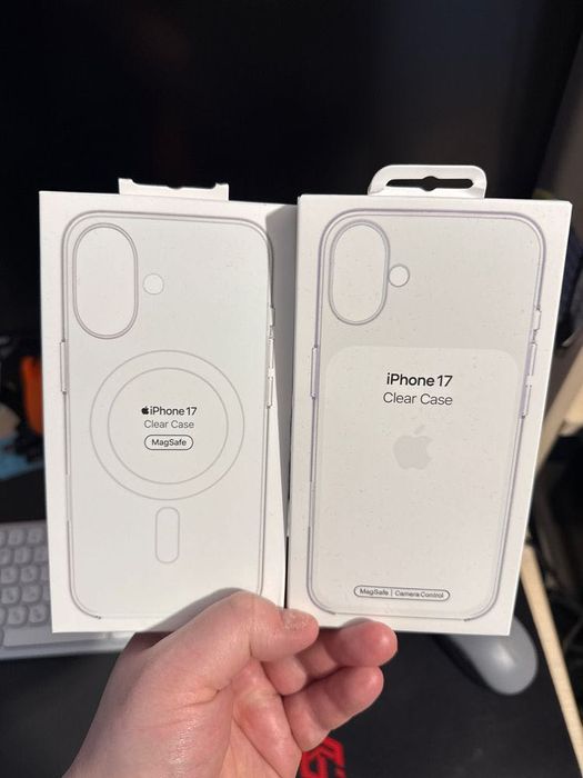 Оригинальный прозрачный чехол Clear Case iPhone Magsafe анимация