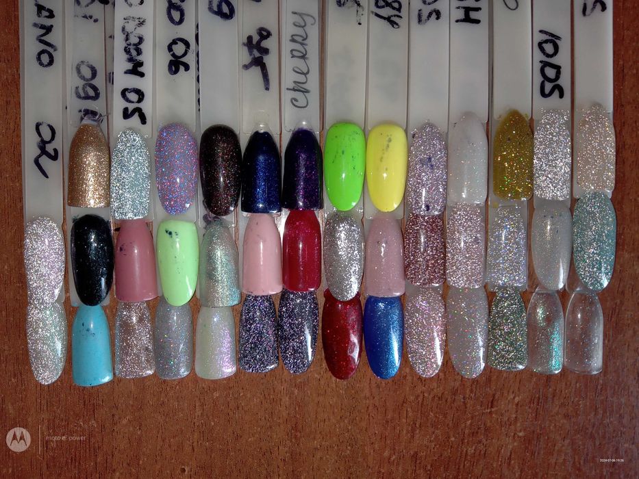Гель лаки різних фірм