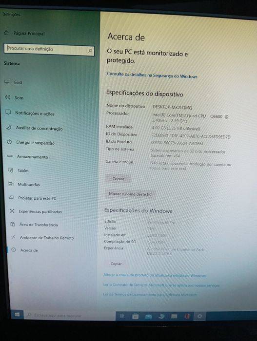 Vendo vários computadores