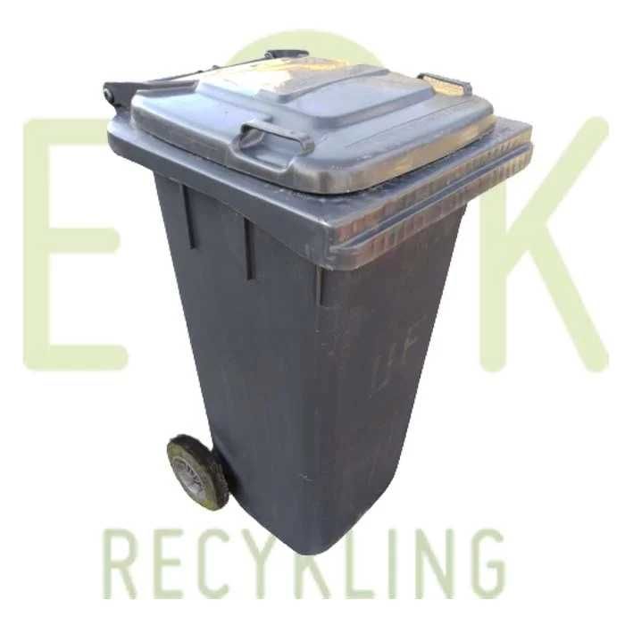 Używany pojemnik na odpady 120l niemiecki kosz na śmieci kontener