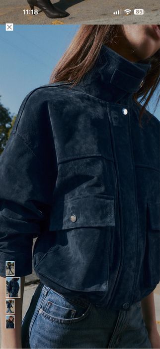 Бомбер Zara поточна колекція