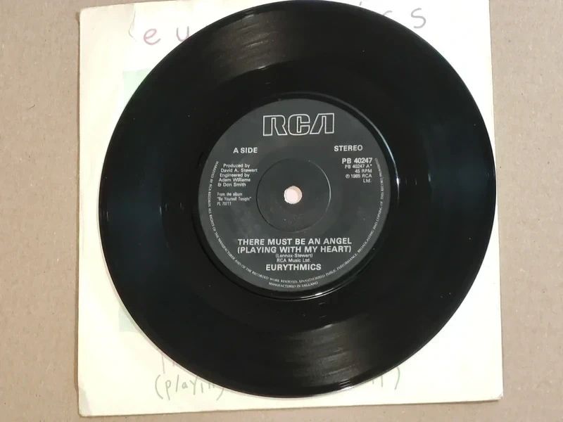 Eurythmics - There Must Be An Angel. 7'' 45 Rpm Single VG+