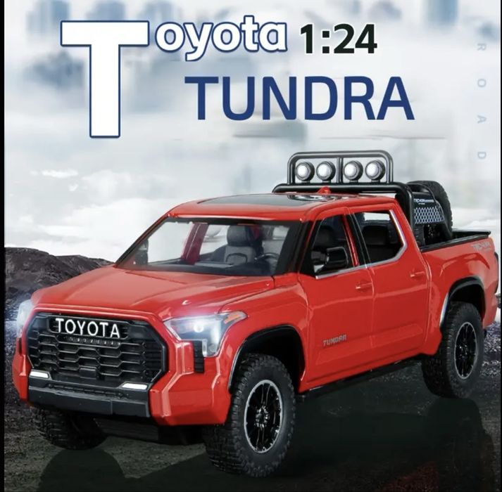 Модель автомобіля вантажівки TOYOTA TUNDRA масштаб 1/24