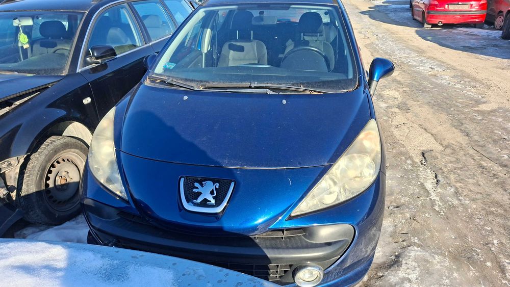 Peugeot 207 CZĘŚCI – Silnik, Skrzynia, Wnętrze, Blacharka, Felgi