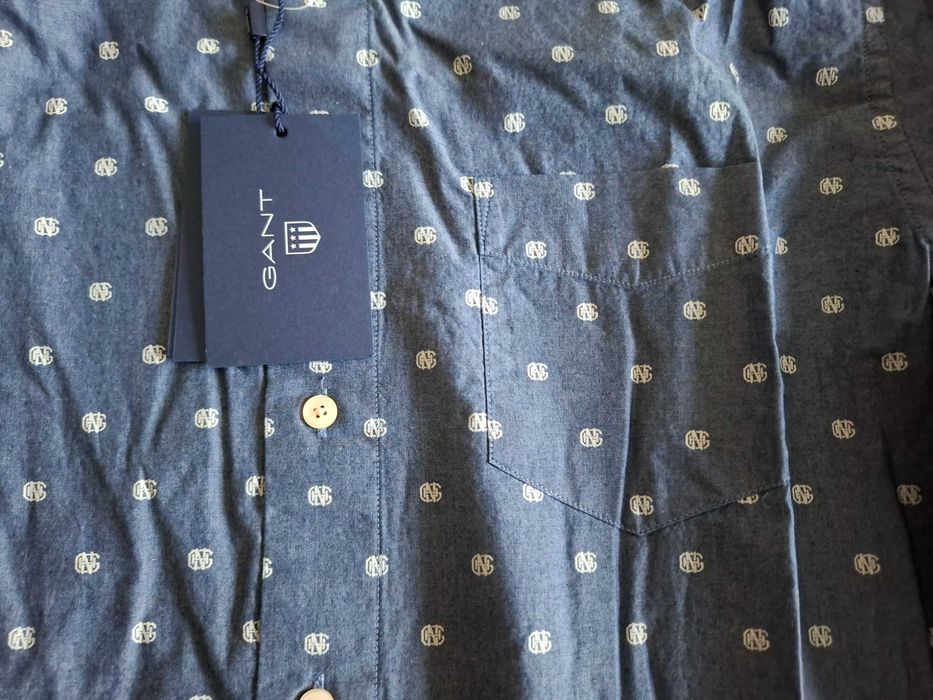 Camisa nova "Collegiate Indigo" GANT 41/42 / L