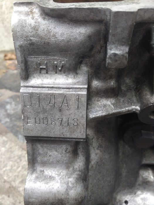 Motor y caixa Honda Concerto D14A1 Cambota,Culaça,Bloco,carburador