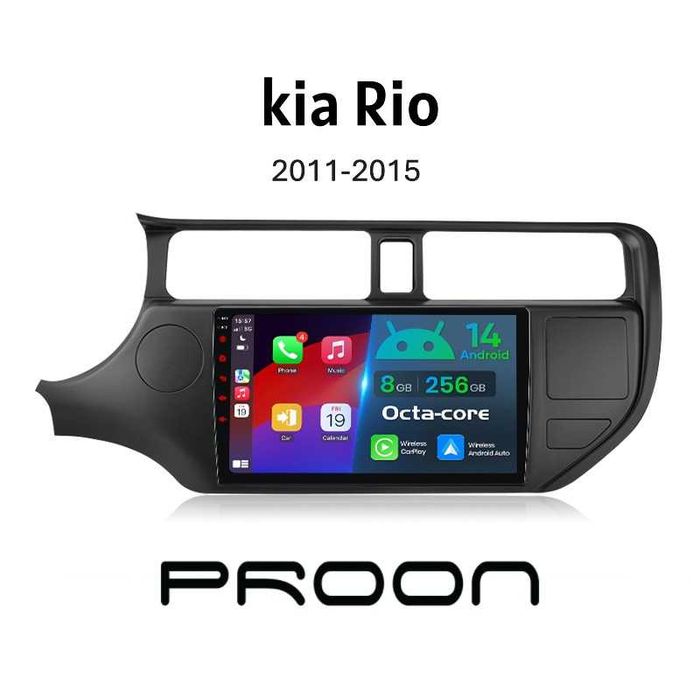 Auto Rádio Kia Rio Ano 2011 até 2015