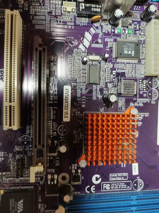 Материнская плата Elitegroup K7VTA3/KT333 V5.0, слотовая BX-20-0K