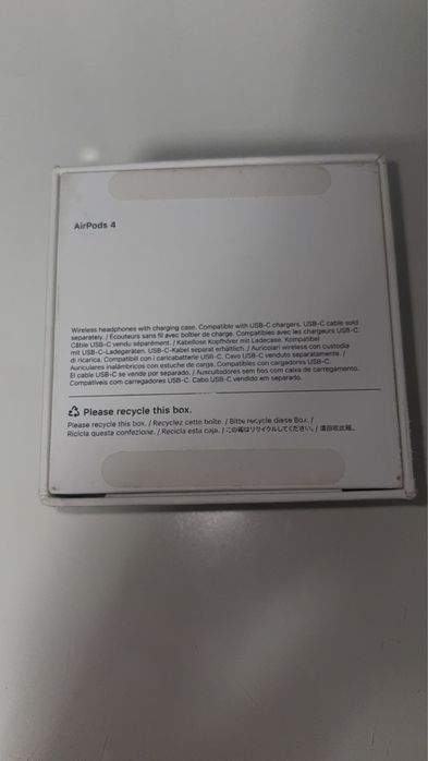 Słuchawki Apple Airpods 4