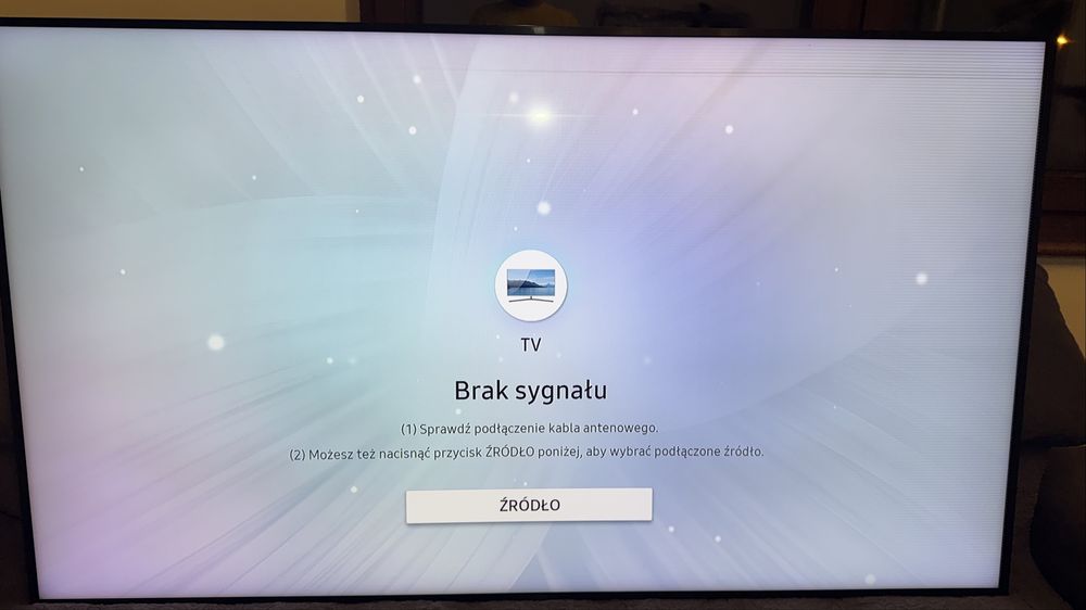 Telewizor samsung 75 cali QE75Q60RATXXH uszkodzona prawa matryca