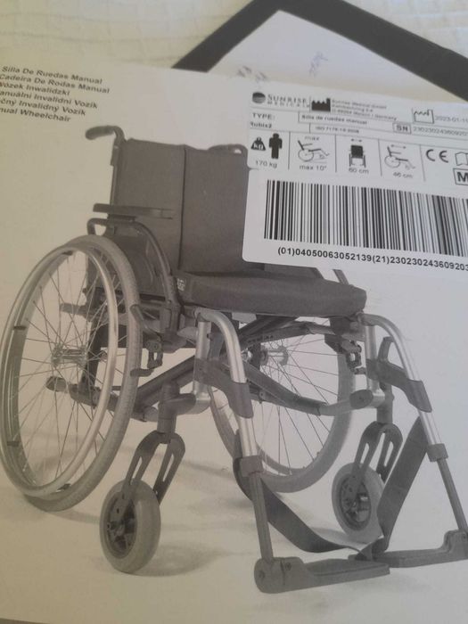 Cadeira de rodas para obesos Breeze