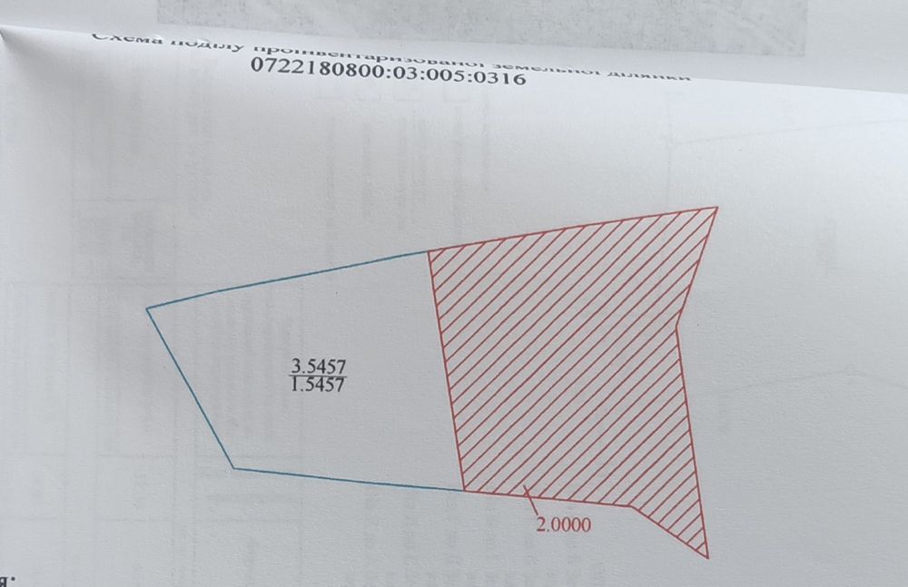 2 гектари земельна ділянка с.Білин Ковельського району
