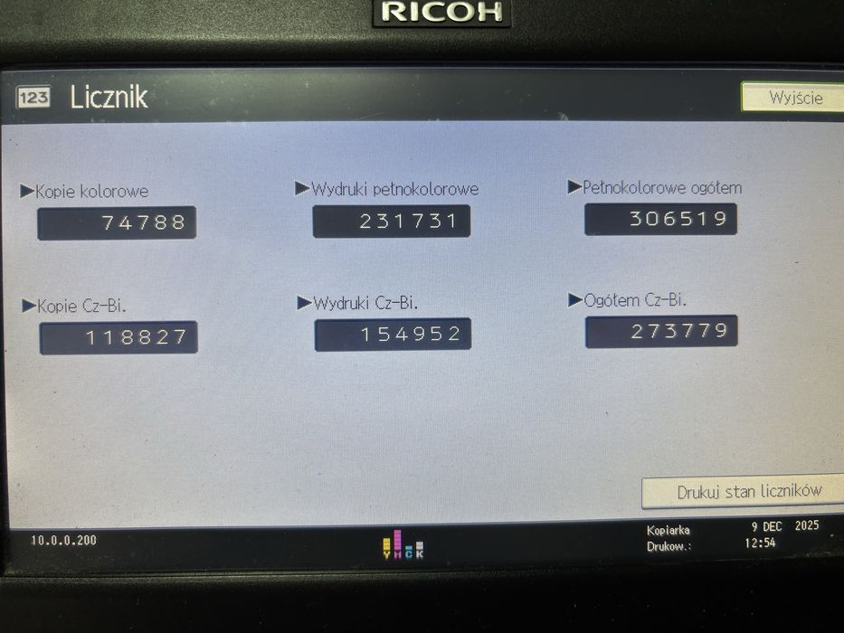 Ksero xero ricoh MP C3003 drukarka