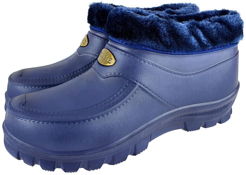 Kalosze Męskie Krótkie Ocieplane Piankowe Eva 44