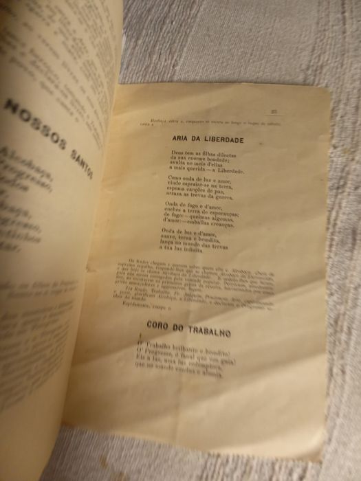 Alcobaça - operetta em dois actos livrinho de 1909