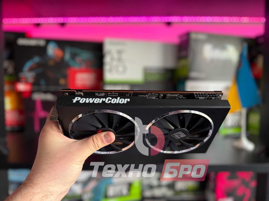Гарантія! RX 5700 XT 8GB PowerColor Red Dragon Ігрова відеокарта для ПК ТехноБро