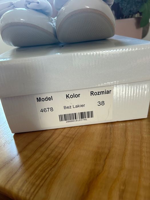 Buty baleriny Andora 38