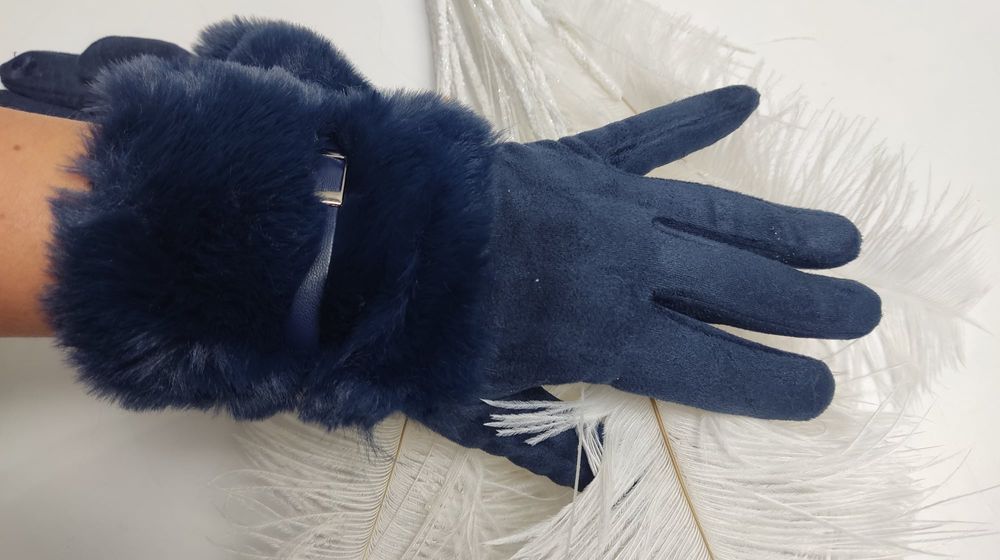 Rękawiczki damskie na zimę.