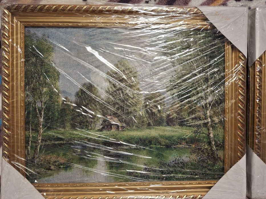 Два роскошных  гобелена. Пейзажи