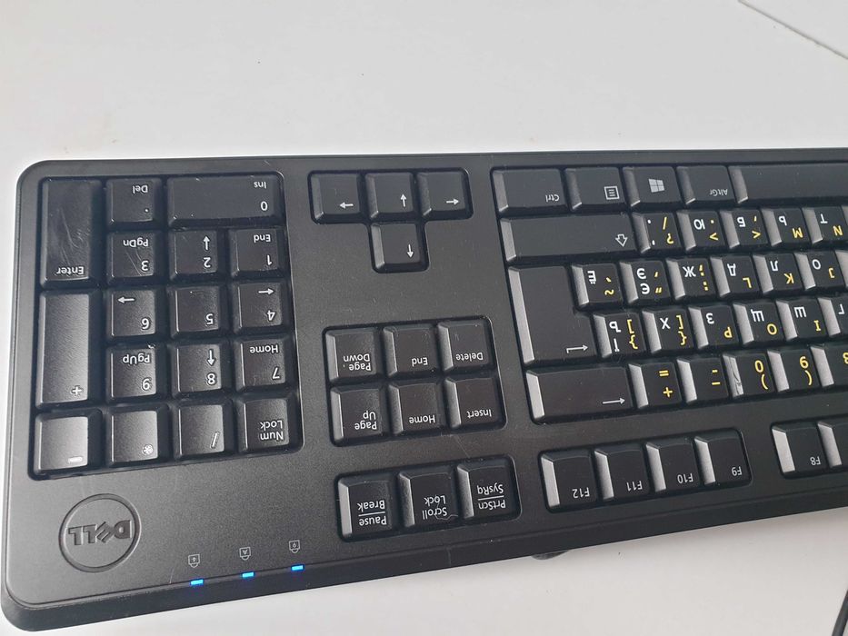 Клавіатура Dell KB212-B USB нова