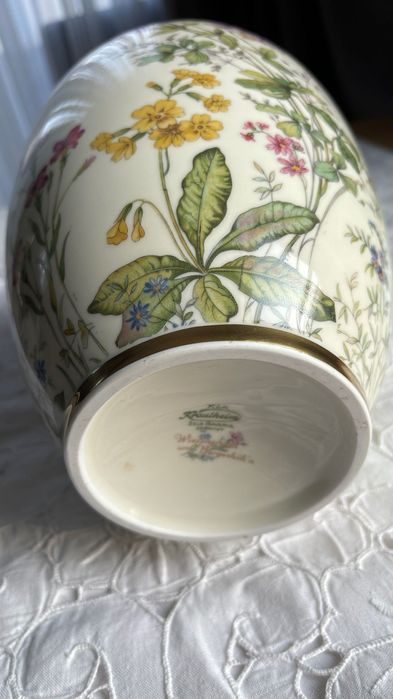 Krautheim Łączka wazon Wiesengrund 25 cm duży