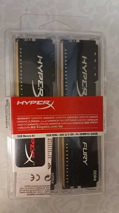 kingston fury ddr4 2666 - купить комплектующие для ПК - Цена на OLX.ua