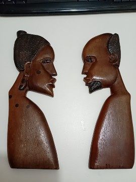 Esculturas africanas arte em madeira