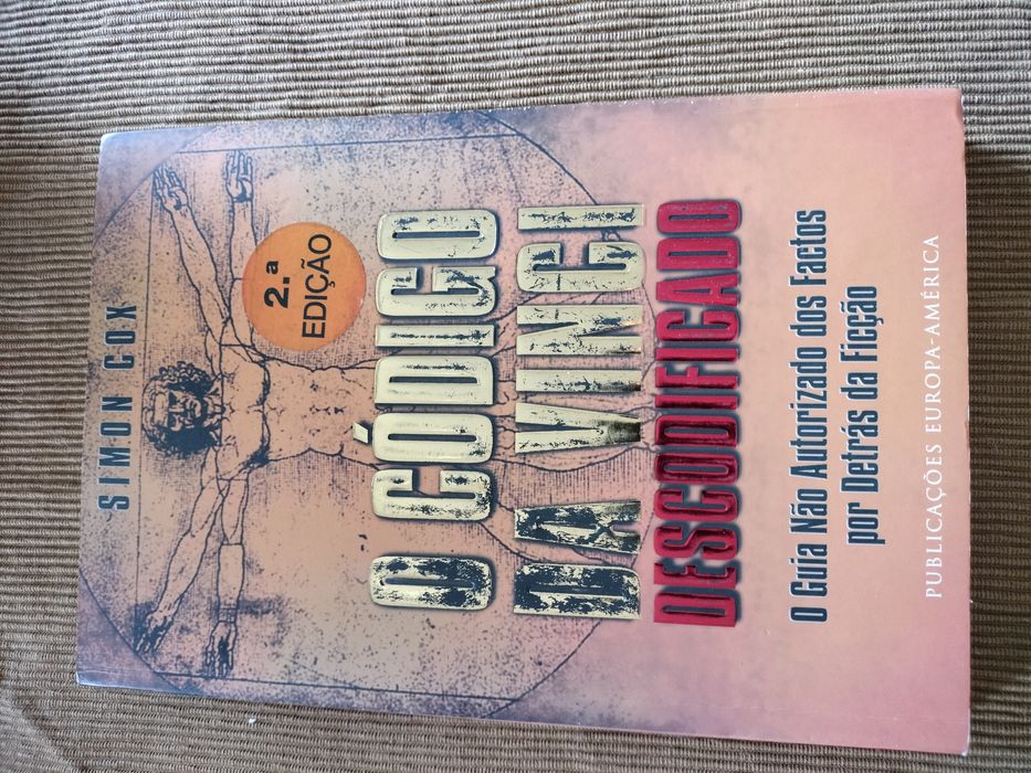 Vendo livro como novo "O código Da Vinci Descodificado"