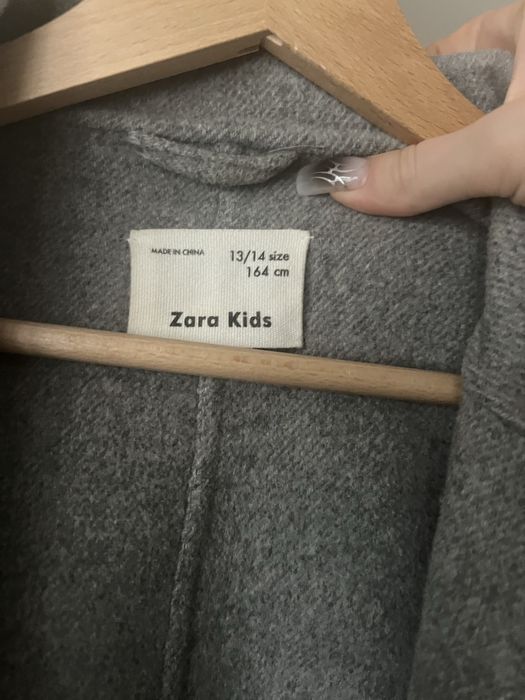 Płaszcz Zara kids 164 cm szary 13 14 lat