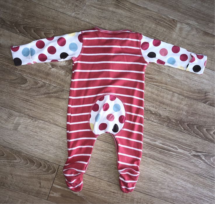 Dziewczęcy pajac 3-6 msc. Mothercare Niemowlęcy rampers
