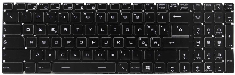 Klawiatura do MSI GT72VR 7RE GT72VR 7RD Pro MS-16P1 MS-17C1 /IN88los