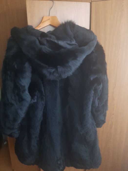 Шуба женская из волка.