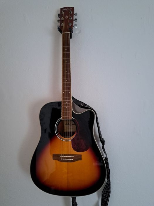 Guitarra Harley Benton D-120CE VS