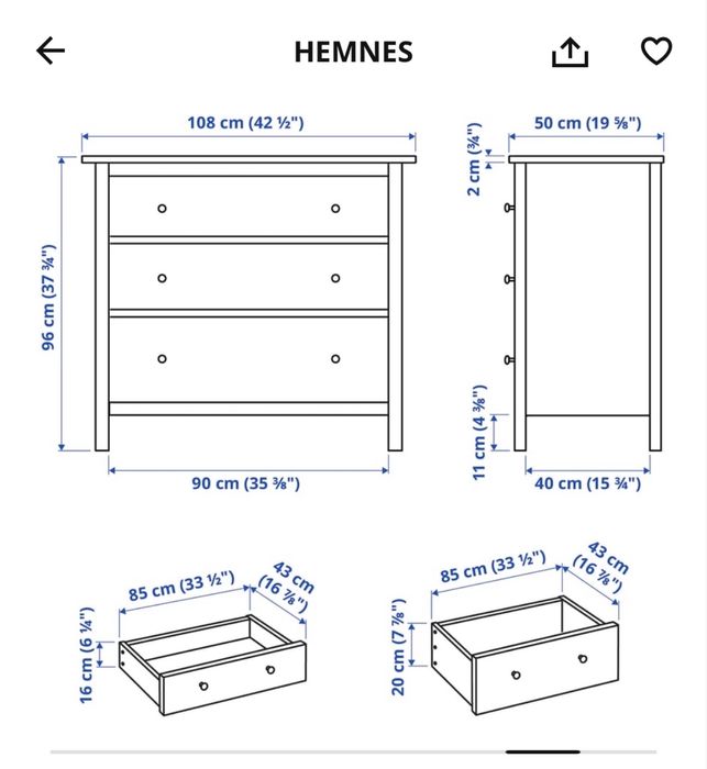 Cómoda costumizada Ikea / Zara Home